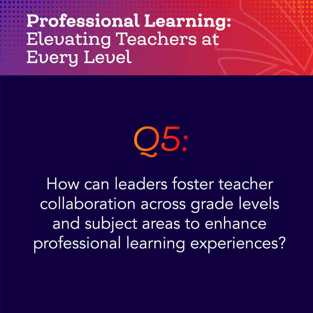 DrDonParker1's tweet image. #TeachingChannelTalks 

Who wants to respond to this. I promote PLCs and vertical meetings of grade level teams, but what do we do with that teacher that just wants to close the door and go it solo?????