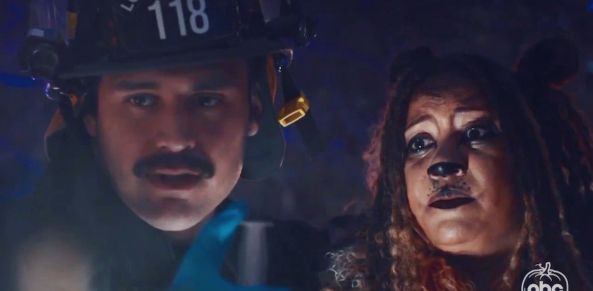 heatedlively's tweet photo. we said we wanted more Eddie and Karen.. BUT NOT LIKE THIS WTF #911onABC https://t.co/mdGV25efb9