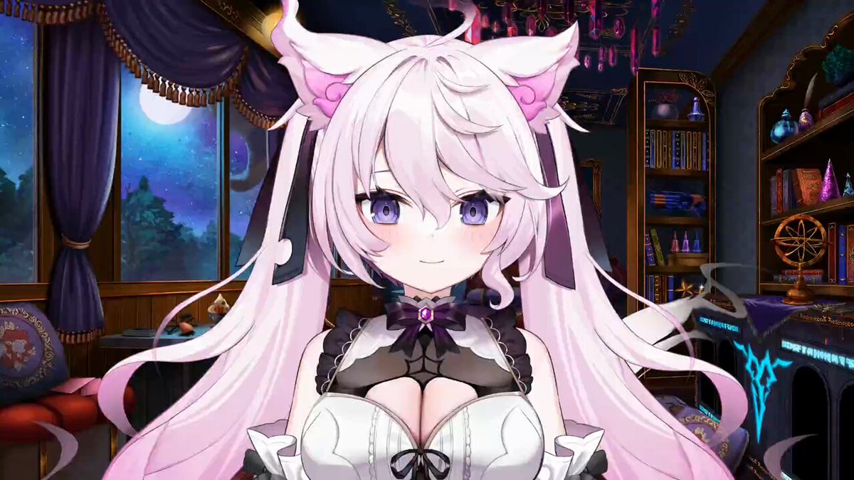 Dexerto's tweet photo. VTuber Nyanners has been banned on Twitch while playing butt slapping simulator https://t.co/7ETPdqhZxm