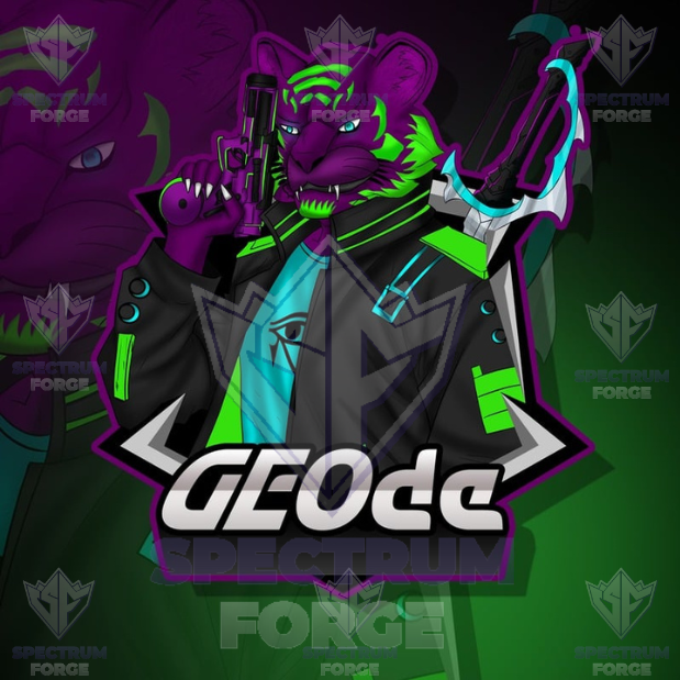 imspectrumforge's tweet photo. Just finished designing a new logo featuring a fierce tiger character—GeoDe! 🐯
💜 Rocking a purple face and a green-black jacket, this bold design stands out! What do you think of the vibe? #LogoDesign #TigerCharacter #ArtistOnTwitter #GeoDe #characterart #characterdesign #art https://t.co/36rhoeBShd