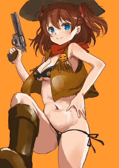 #小笠原光生誕祭2024 #はいふり
ハロウィン衣装ビキニウェスタン 