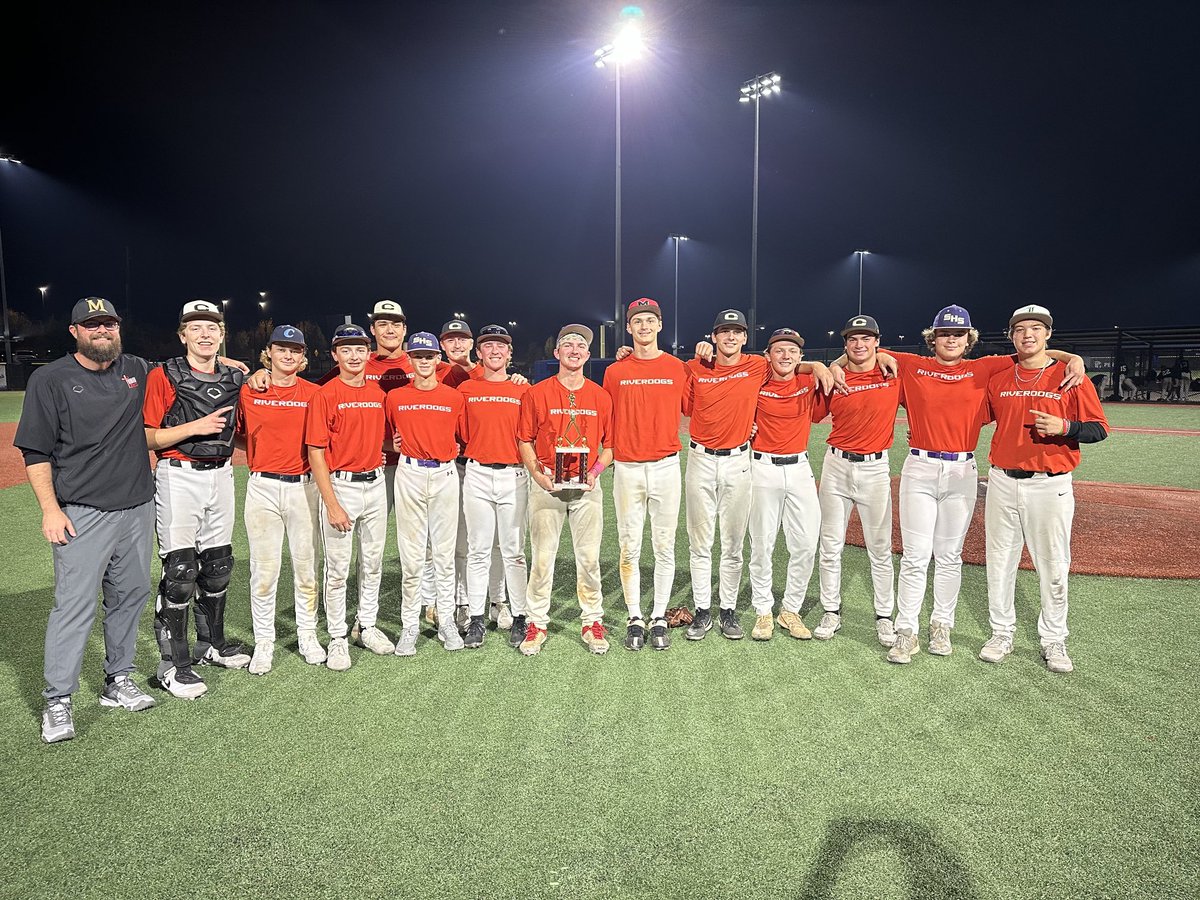 High School Fall Champions!
The Riverdogs win the Championship game tonight 6-2.