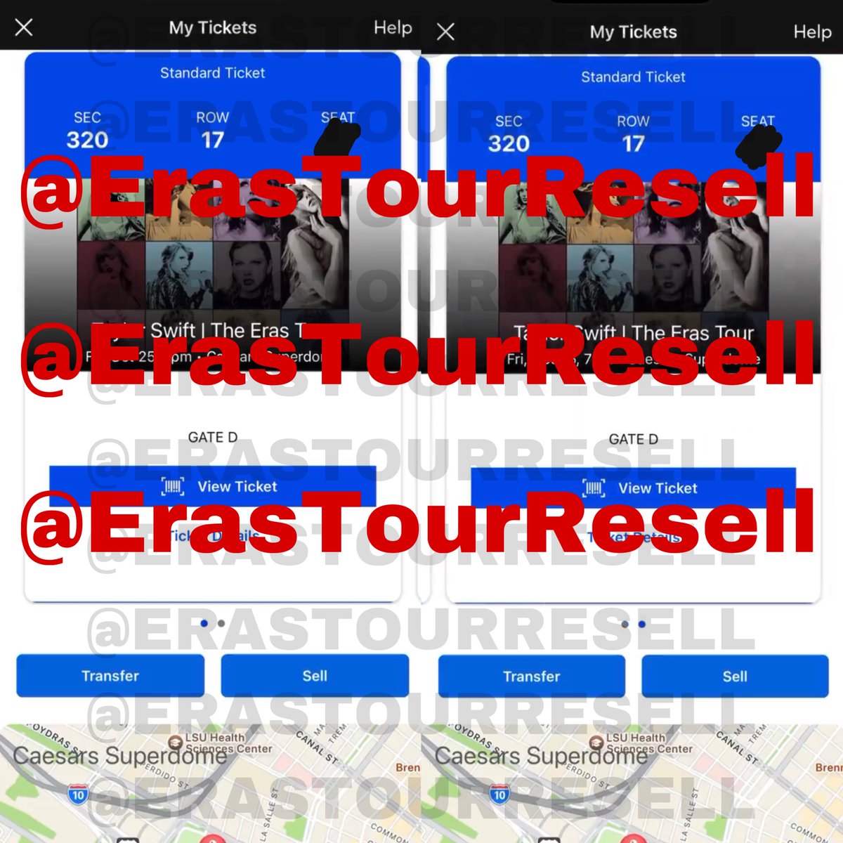 Eras Tour Resell tweet media