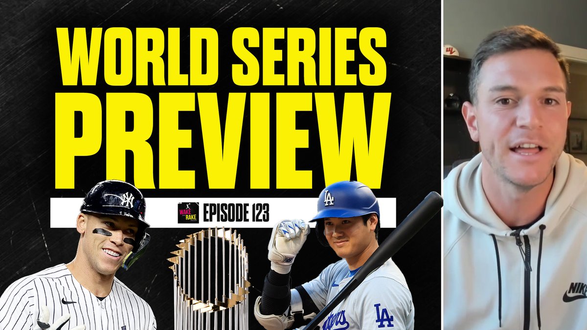WAKE and RAKE Podcast (@wakeandrakepod) on Twitter photo 🏆 WORLD SERIES EPISODE 🏆
• World Series MVP odds 👀
• Kershaw deserves LEGIT ring 💍
• Dodger bullpen the key 🔑
• New York vs. LA good for baseball 💰
SPOTIFY: open.spotify.com/episode/0HNZJS…
APPLE: podcasts.apple.com/us/podcast/wak…
YT: youtu.be/-8oNwdObg64?si… 🏆 WORLD SERIES EPISODE 🏆
• World Series MVP odds 👀
• Kershaw deserves LEGIT ring 💍
• Dodger bullpen the key 🔑
• New York vs. LA good for baseball 💰
SPOTIFY: open.spotify.com/episode/0HNZJS…
APPLE: podcasts.apple.com/us/podcast/wak…
YT: youtu.be/-8oNwdObg64?si…