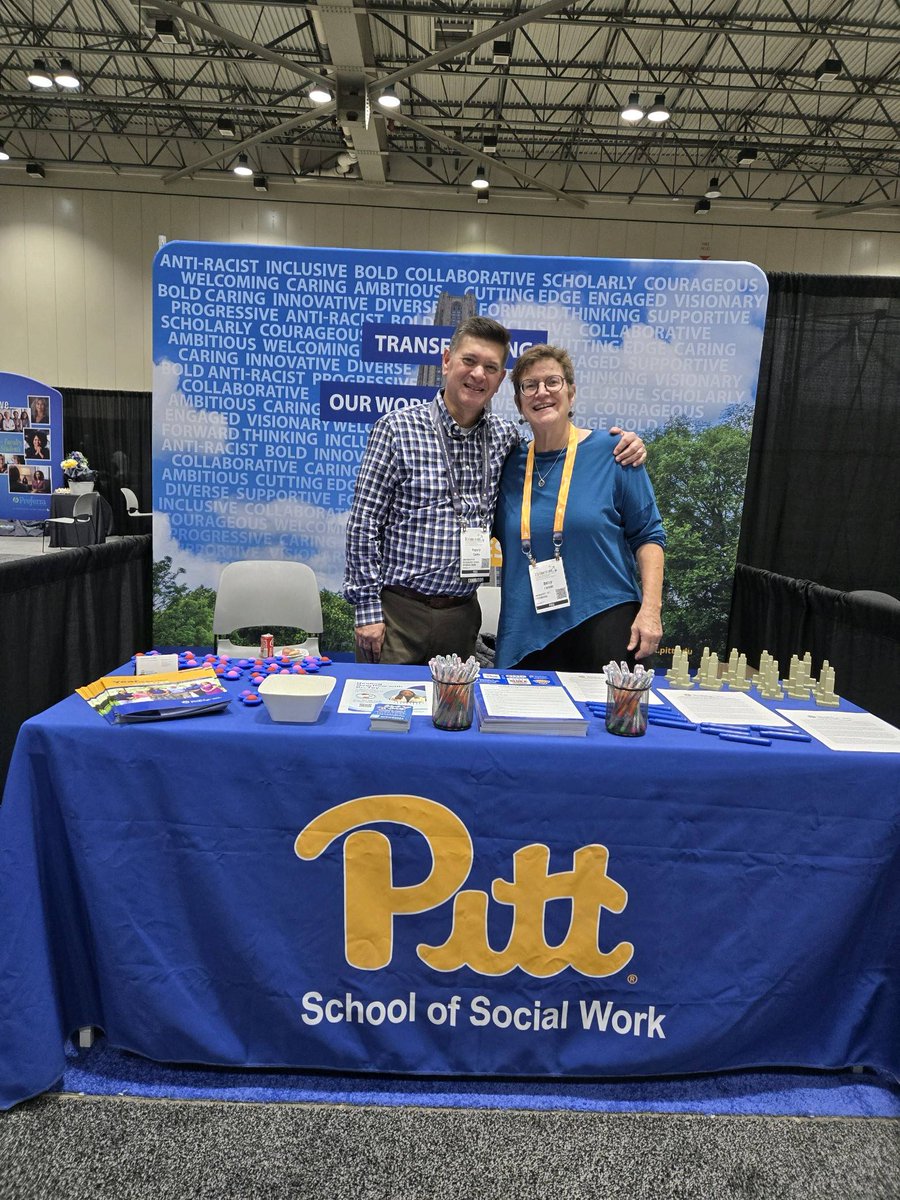 PittSocialwork's tweet image. Come and visit us at the #CSWE2024 Exhibit Hall! Booth #416