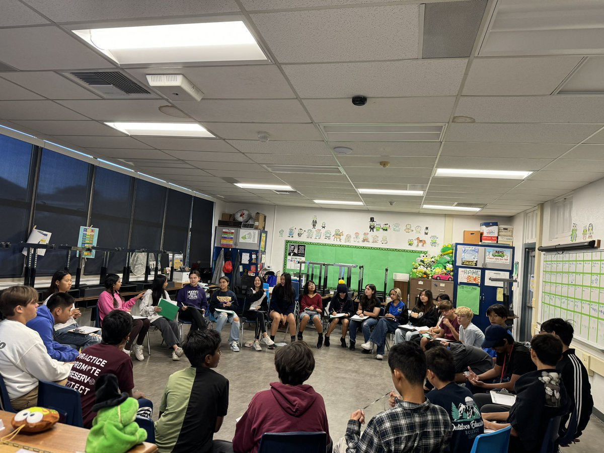 HistoryFrog's tweet photo. Hoppy #CommunityCircles Had fun working on our #SketchNoting on our fancy new clipboards! @FirstAveMS @ArcadiaUnified #HistoryFrogClass🐸 #HistoryTadpoles https://t.co/pZIAXUSItc
