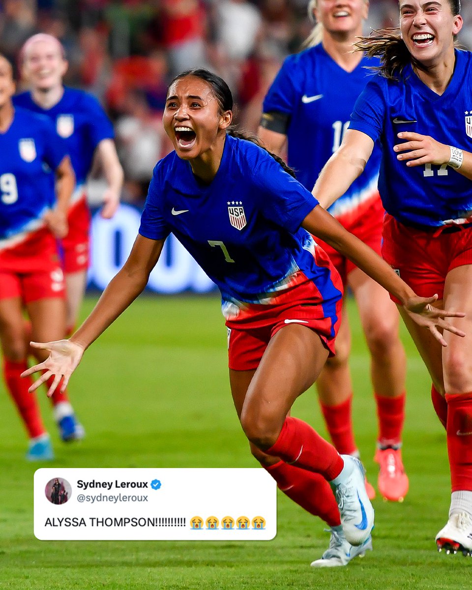 Syd has always been Alyssa Thompson’s biggest hype woman! 🫶