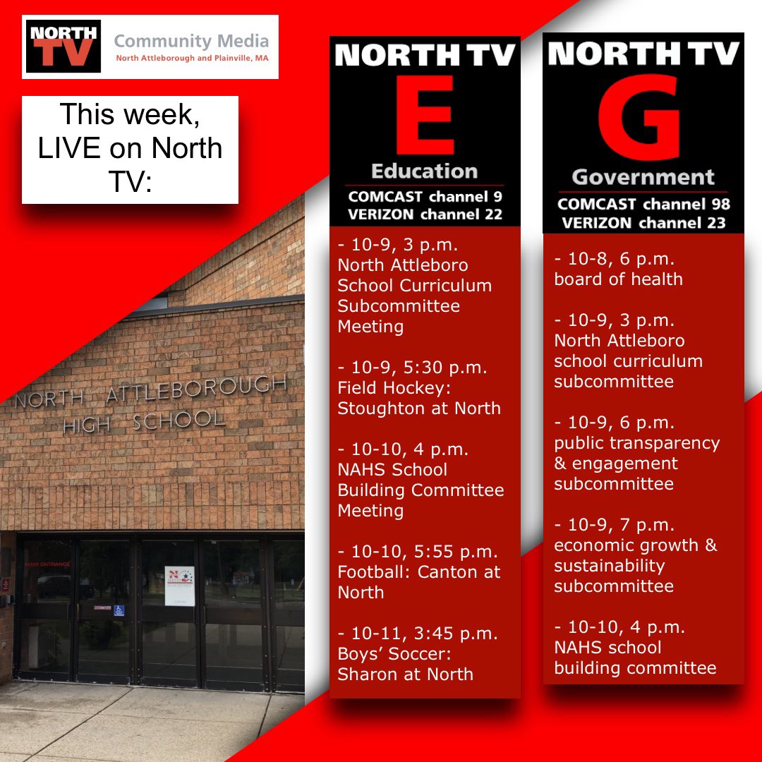 North TV tweet media