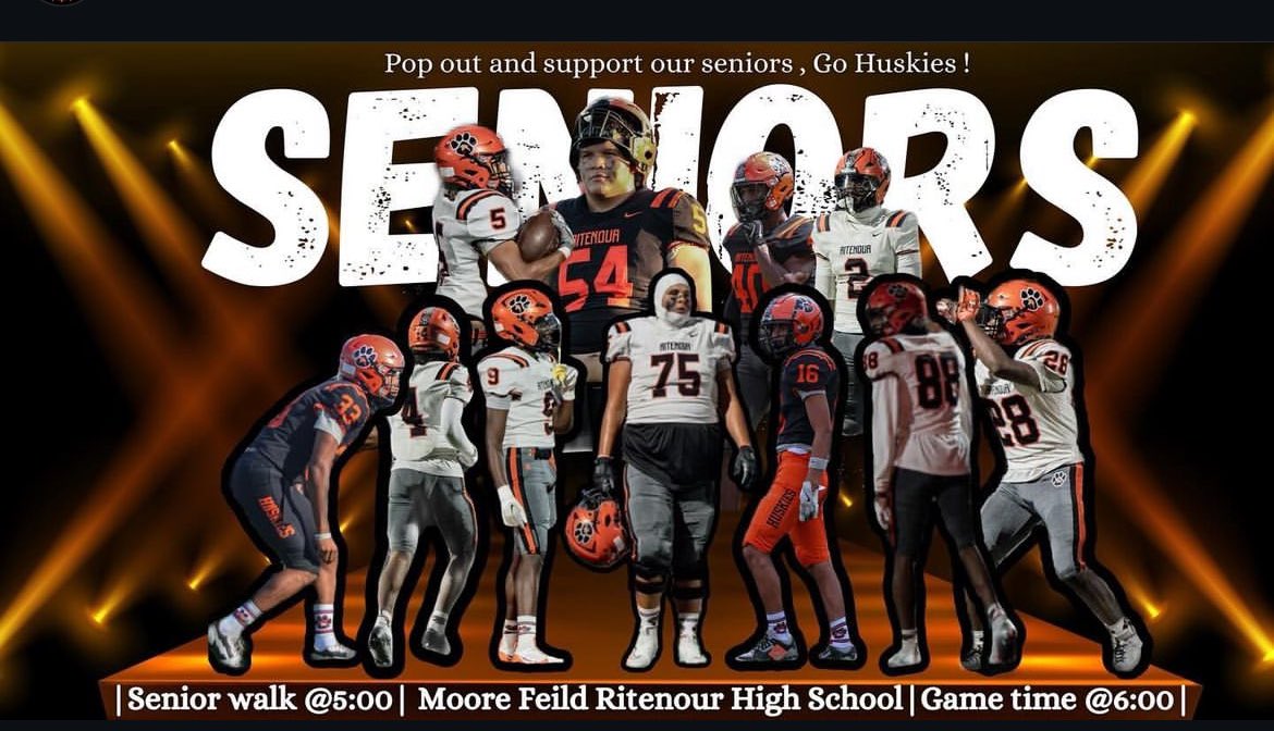 Senior night class of 2025  💪🏿💪🏿💪🏿
#RitenourFootball
#Brotherhood
#TrustTheProcess