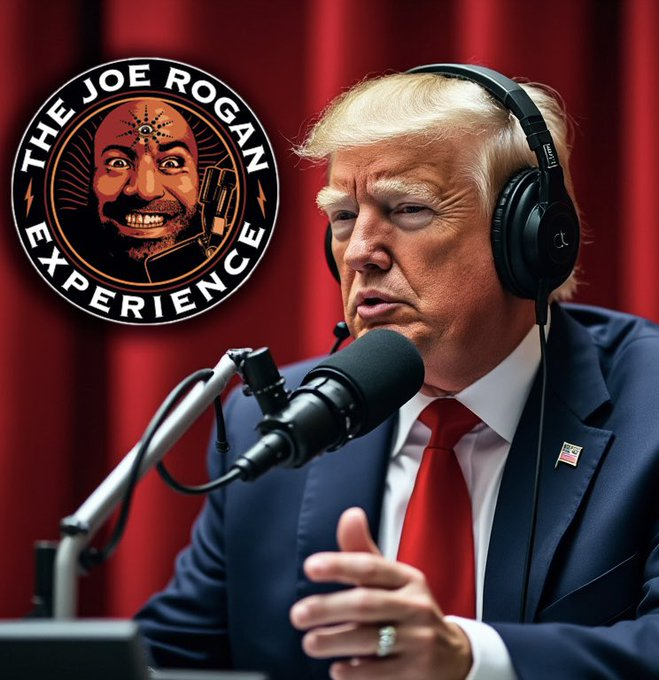 It is unclear when Friday's <a href="/realDonaldTrump/">Donald J. Trump</a> interview will be streamed? It may not be live. 
#JoeRogan #RoganTrump