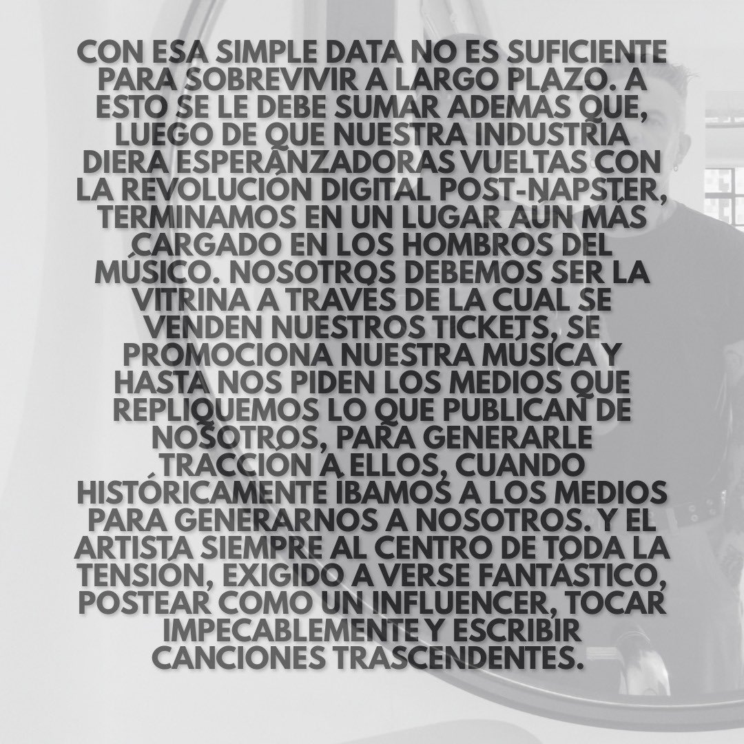 Colegas y fans, tenemos que hablar.