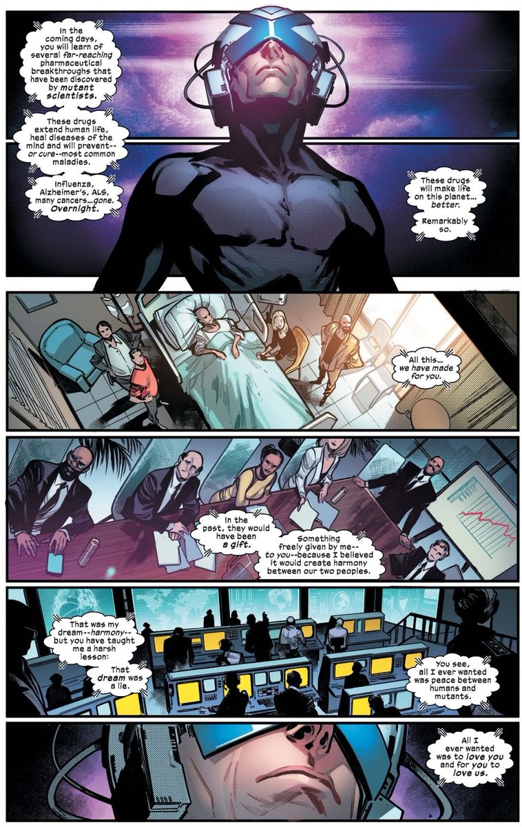 casey_brinke's tweet photo. "While you slept, the world changed."
No more asking for permission, for tolerance. Mutants are a world power and will be treated as such, for better or worse.
#XMenBinge https://t.co/LtwQs8AFMM