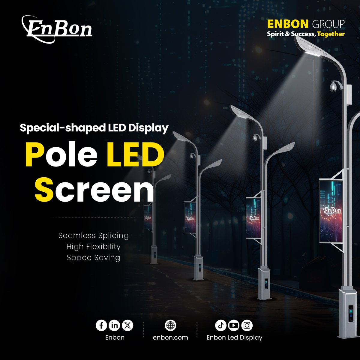 EnbonLedDisplay's tweet photo. Whether it is the smooth playback of dynamic videos or the delicate presentation of static pictures, Enbon special-shaped display screens can ensure that the audience can enjoy stunning visual effects at any angle, making every display an unforgettable visual feast.

𝐌𝐚𝐢𝐥 sales@enbon.com
𝐖𝐞𝐛 https://t.co/kfMAOGJOHS
𝐀𝐥𝐢𝐛𝐚𝐛𝐚 https://t.co/1qlOyGc9kB
𝐖𝐡𝐚𝐭𝐬𝐀𝐩𝐩 +86 13088854440

#enbon #enbongroup #ledmanufacturer #leddisplay
#ledvideowall #energysaving #technology #innovation
#ledscreen #outdoor #SpecialShaped #metaverse
