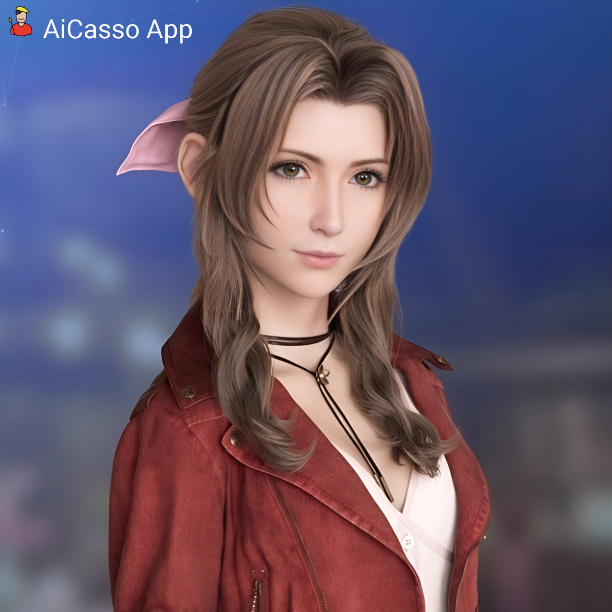 gloriousbytes's tweet image. This is the Image to Image feature in AiCasso.
I asked AiCasso to transform Aerith into a human version.

#AIart #aicasso #aiimage #AI衣装決めったー #Aerith #aeris #FinalFantasy