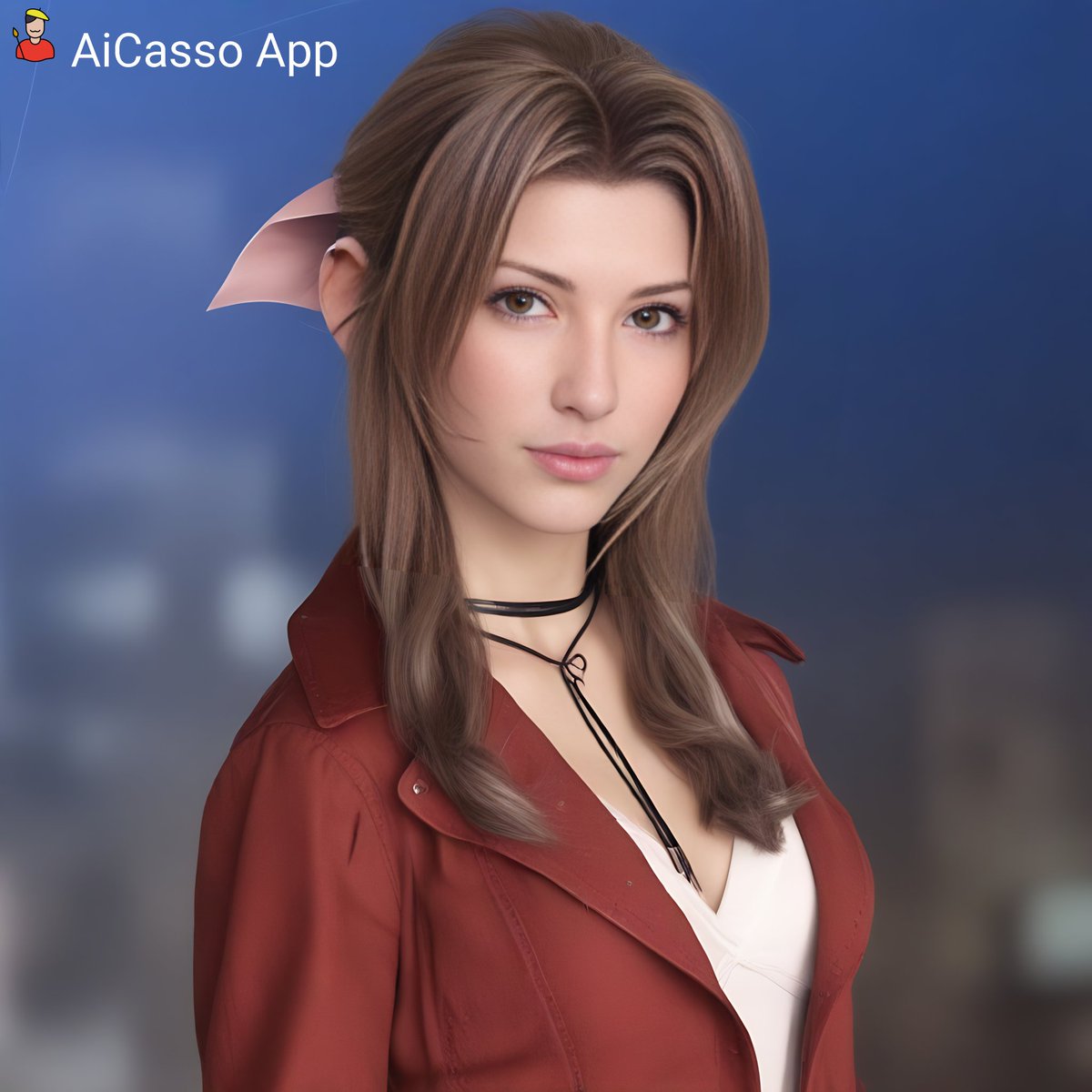 gloriousbytes's tweet image. This is the Image to Image feature in AiCasso.
I asked AiCasso to transform Aerith into a human version.

#AIart #aicasso #aiimage #AI衣装決めったー #Aerith #aeris #FinalFantasy