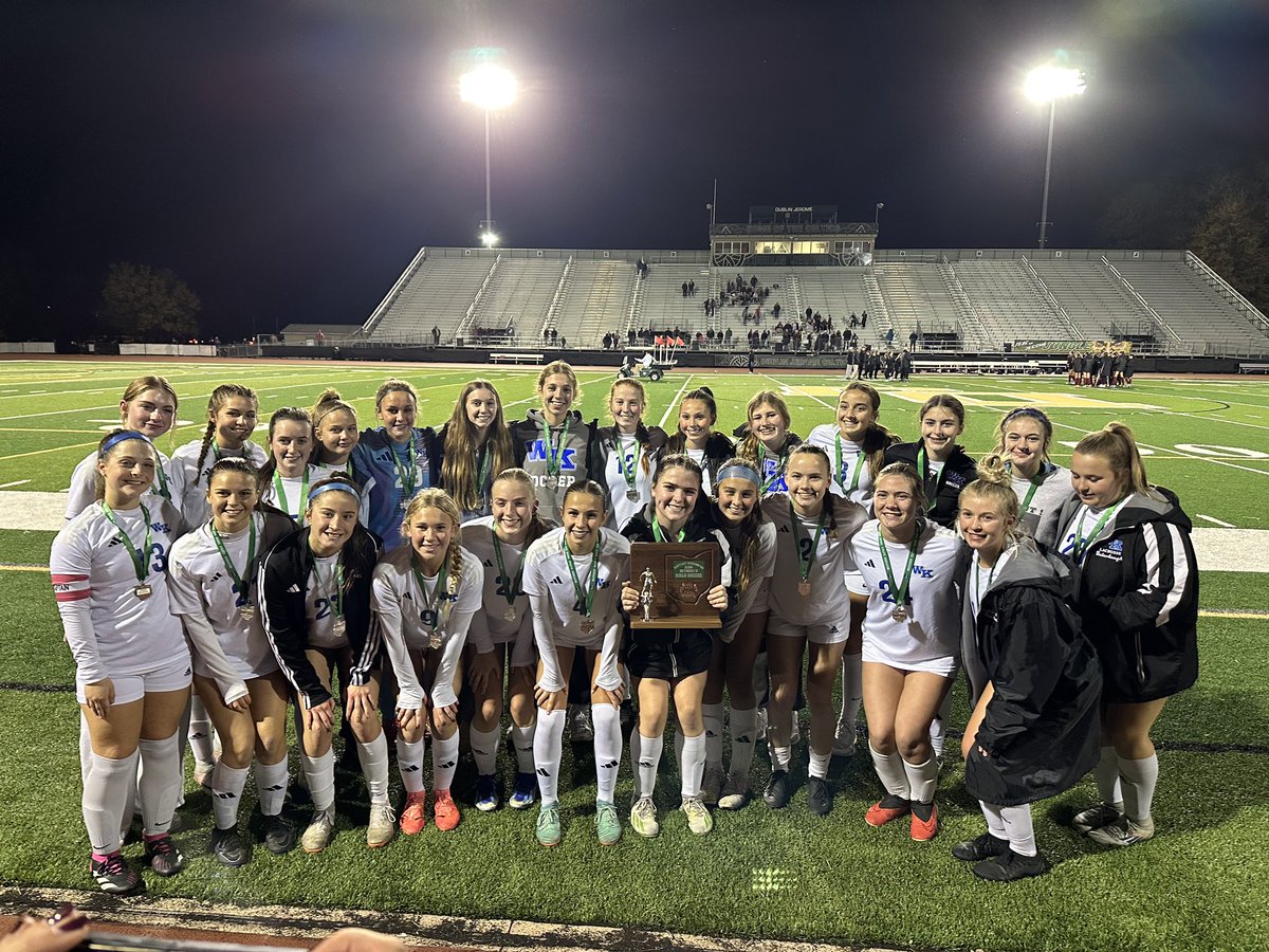 Congratulations to <a href="/WKHS_GSOC/">WKHS girls soccer</a> on an outstanding season and a district runner up placing in the OHSAA Tournament!! #ItsWorthIt