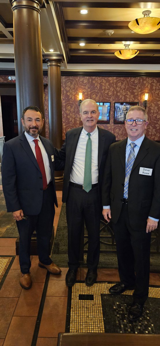 BaltoCoFOP4's tweet photo. President Rose and VP DiCara attended two fundraisers this week for Scott Shellenberger and Councilman Jones. They also had great a conversation with Delegate Jackson about upcoming legislation in Annapolis. https://t.co/pJih4reHqW