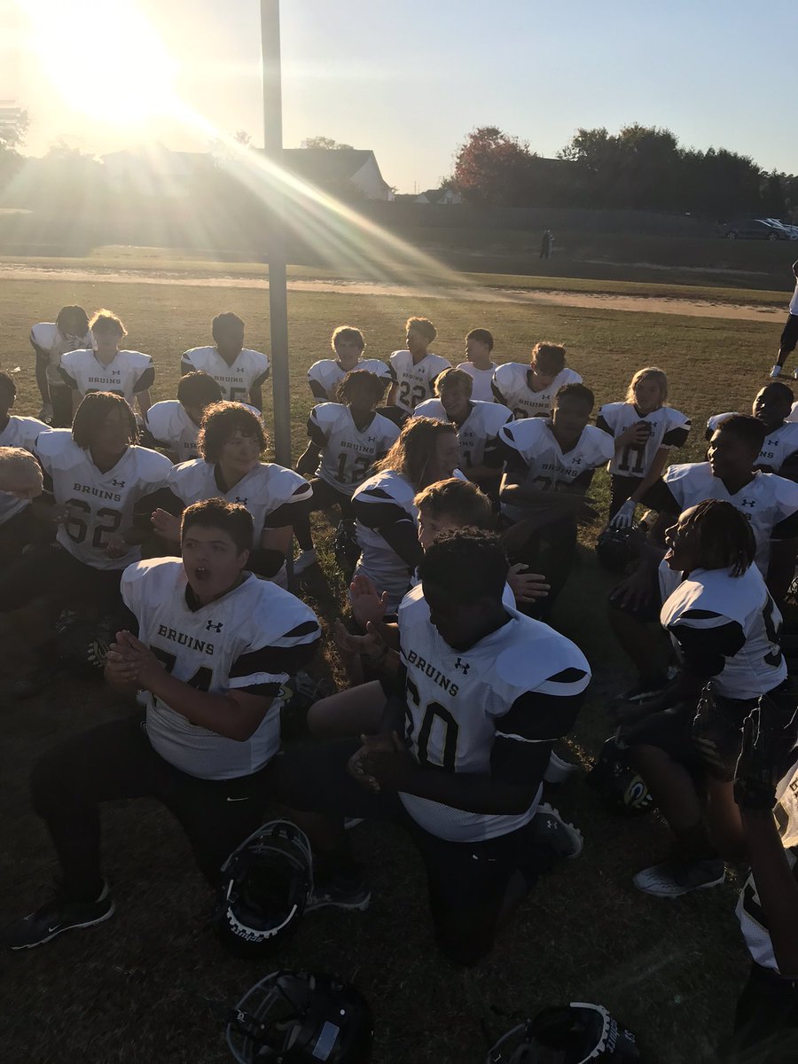 BruinsGcms's tweet photo. With a working clock this time at John Griffin Middle School, the Bruins were down 15-0 at halftime. We dug down deep to score 2 TD and 2 critical  2 pt conversions, the
Bruins are the 2024 Division I Championship with a 16-15 victory! First in school history!!!! Great Job Bruins https://t.co/HVXwN4Rz5h