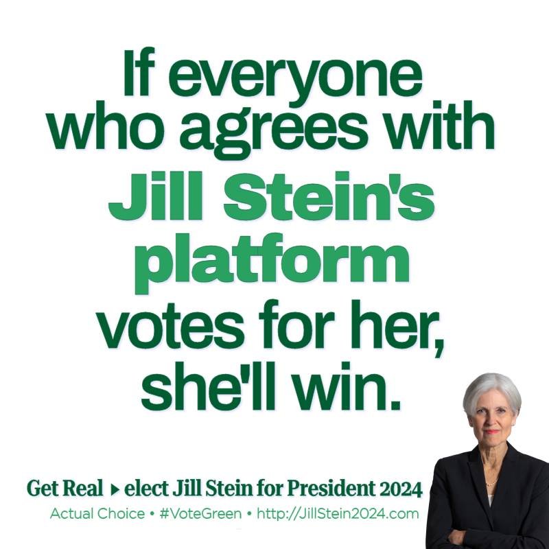 JustinBGreen1's tweet photo. Also, let's not forget that if #DidNotVote was a presidential candidate in 2016, it would have beaten Trump & Clinton in a landslide, with 471 votes!
That's more than enough for @DrJillStein to win in a landslide in 2024.
#EndGenocideVoteStein
#SteinWare2024 https://t.co/Hs1CiPDOhg