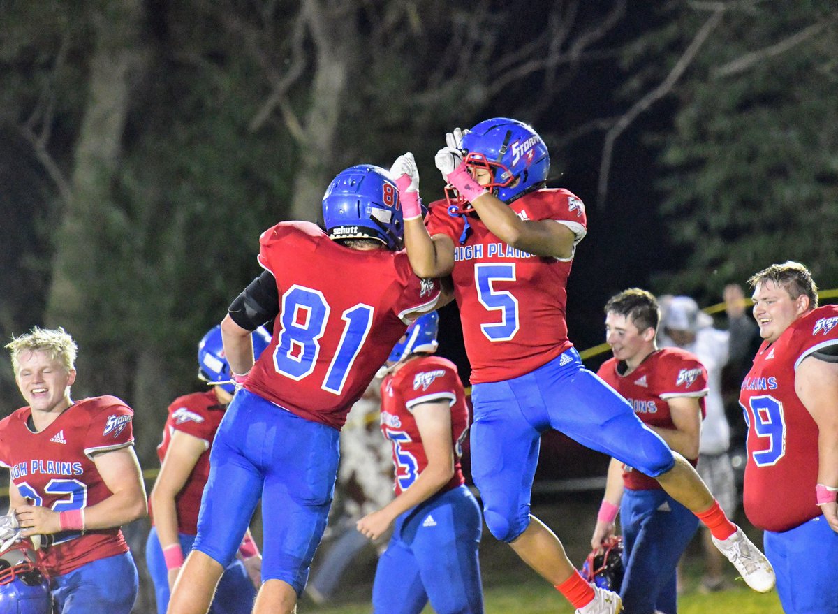 SportsANR's tweet photo. Storm win!! High Plains defense holds late to defeat Lawrence-Nelson 22-20. #nebpreps https://t.co/dWlWtAEQbm