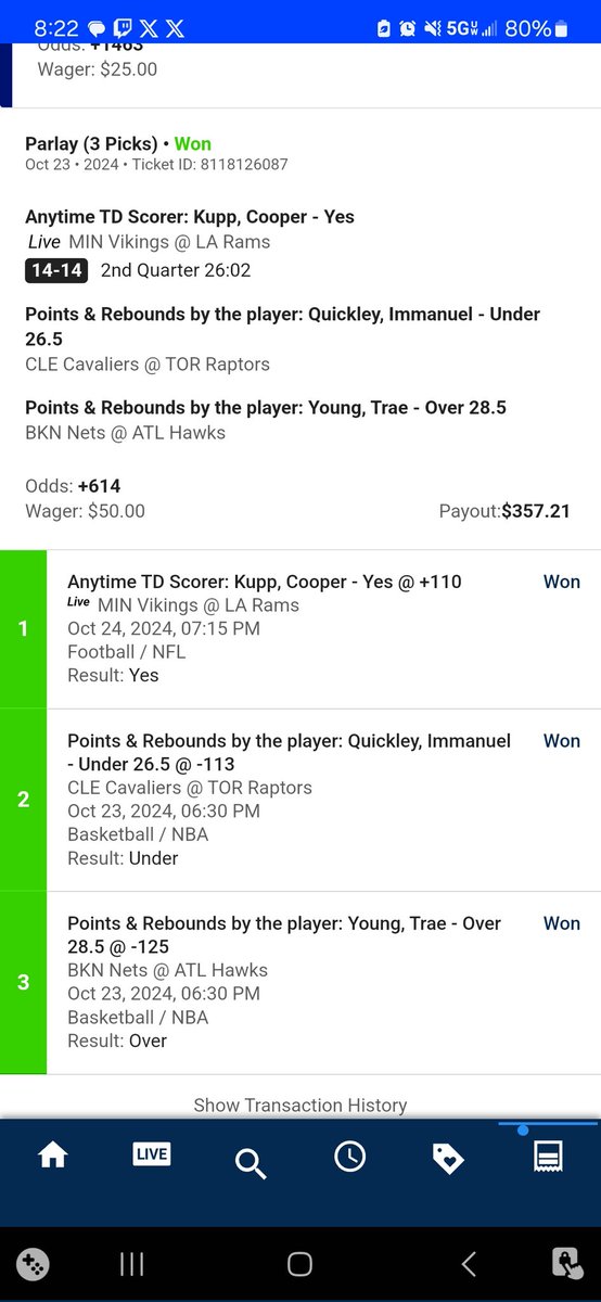 FreesusChrist's tweet image. Thank you for the solid lay @cmattdowns!!