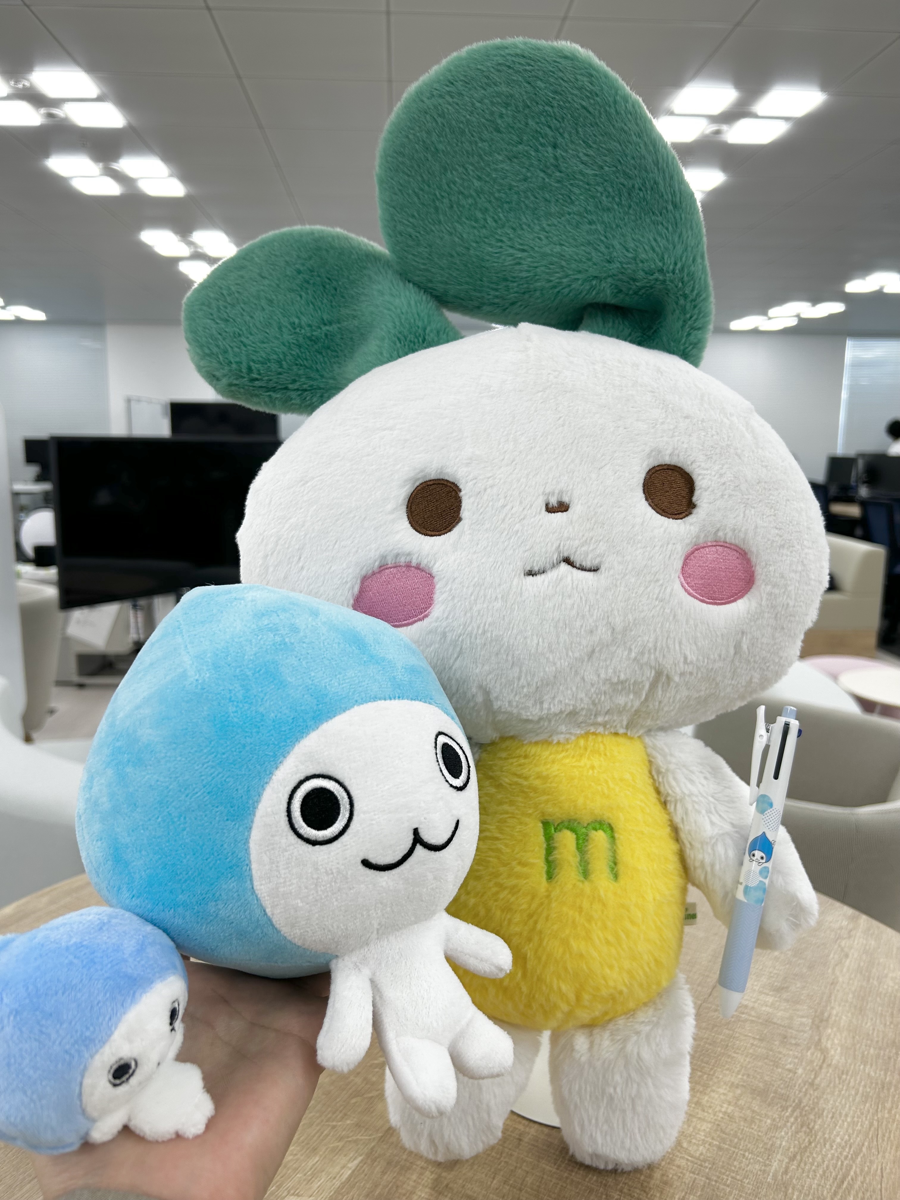 ぴちょんくん ぬいぐるみ6体セット　ダイキンエアコン マスコットキャラクター ダイキン うるるとさらら ぬいぐるみ ぴちょんくん まとめ売り
