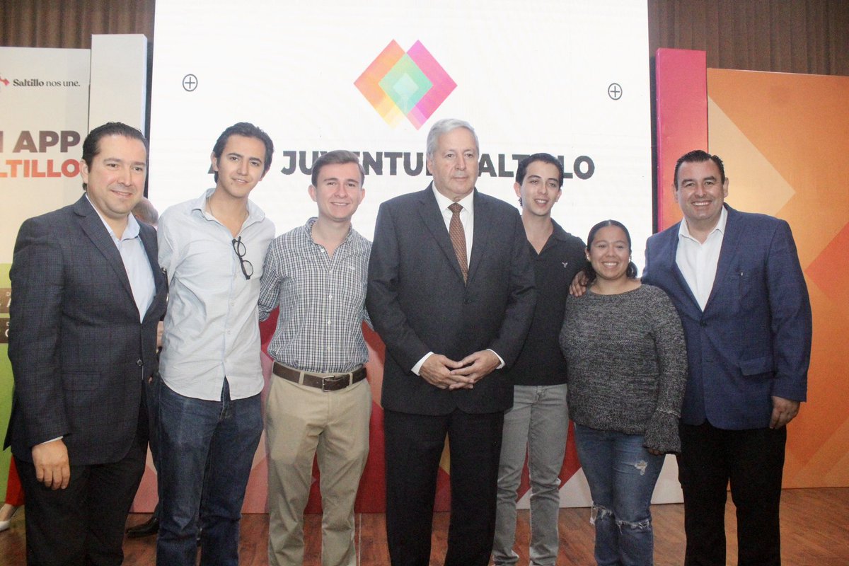 alfonso_yanez's tweet photo. Felicidades al Alcalde de Saltillo @chema_fraustro y el Director del Instituto Municipal de la Juventud @PonchoFig por la presentación de la App Juventud Saltillo. Enhorabuena. https://t.co/emzCJRT3jT