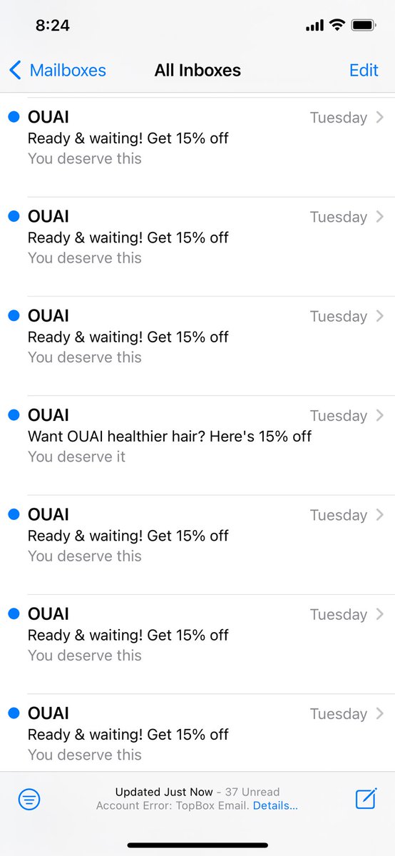 sarahstweeting's tweet photo. I love you @theouai but calm down https://t.co/XXObpHQMq9