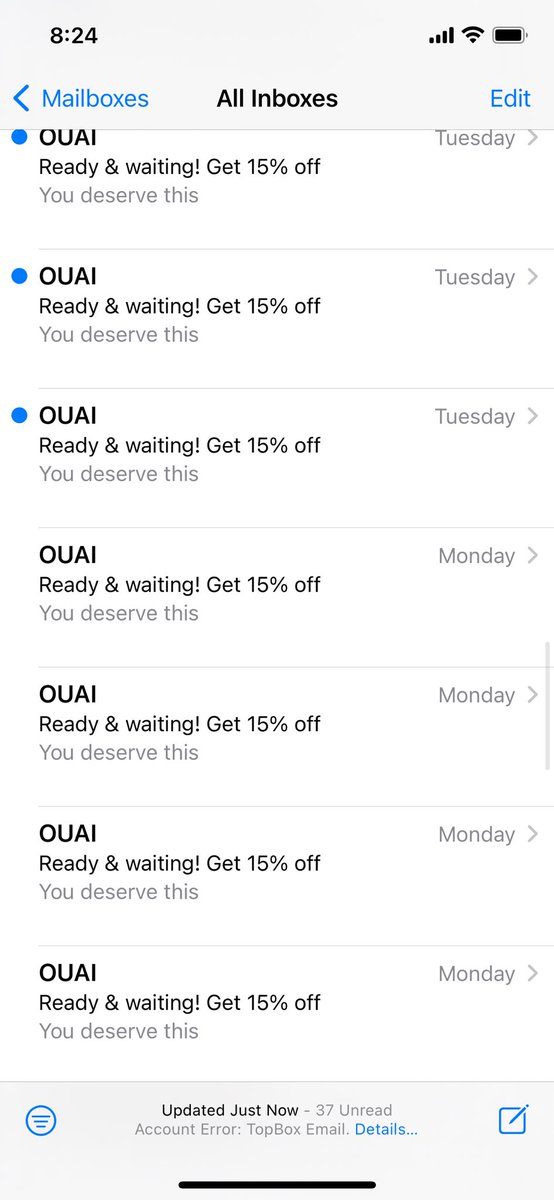 sarahstweeting's tweet photo. I love you @theouai but calm down https://t.co/XXObpHQMq9