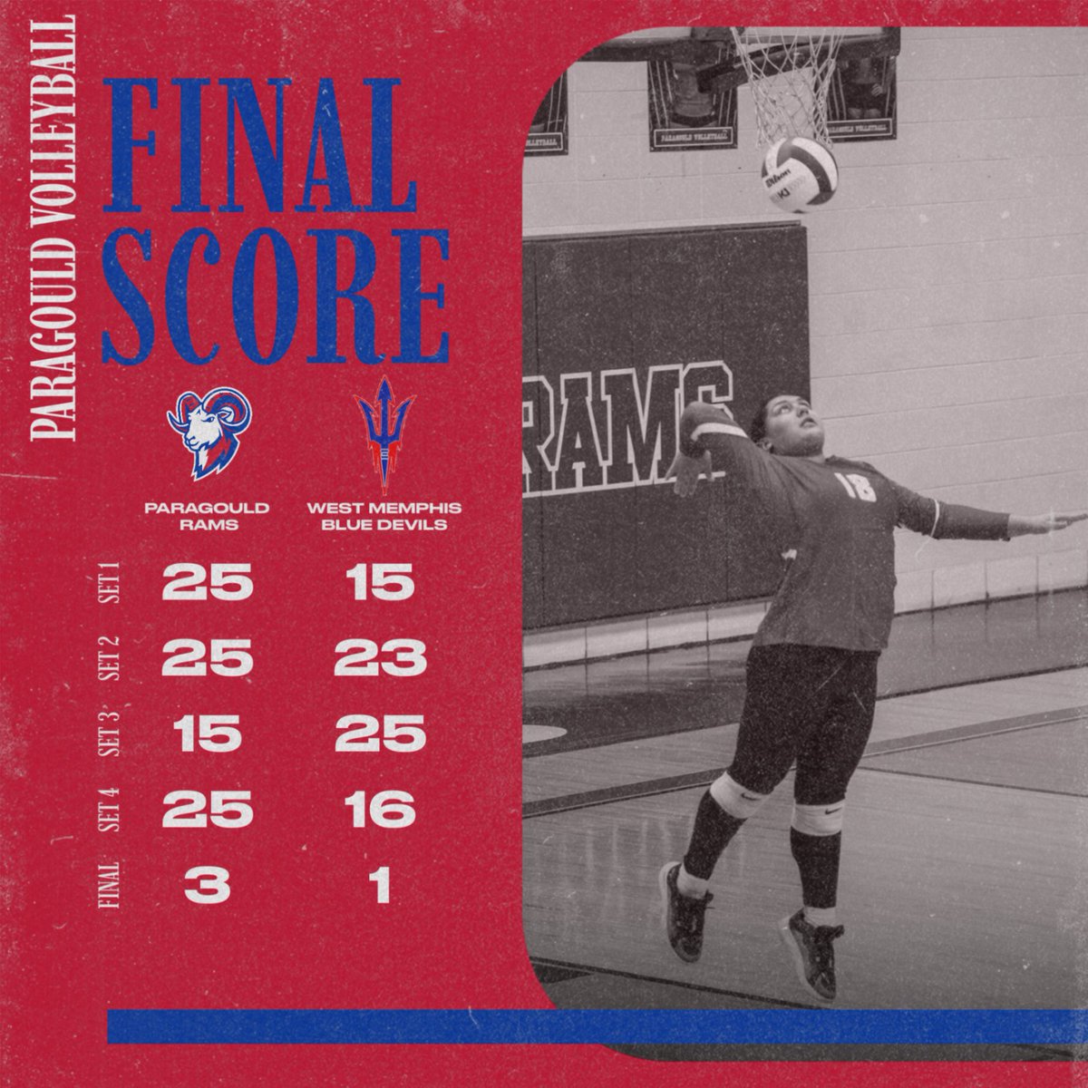 LadyRamVball's tweet photo. Sr. B 2-0 https://t.co/mRHjG1Fybi