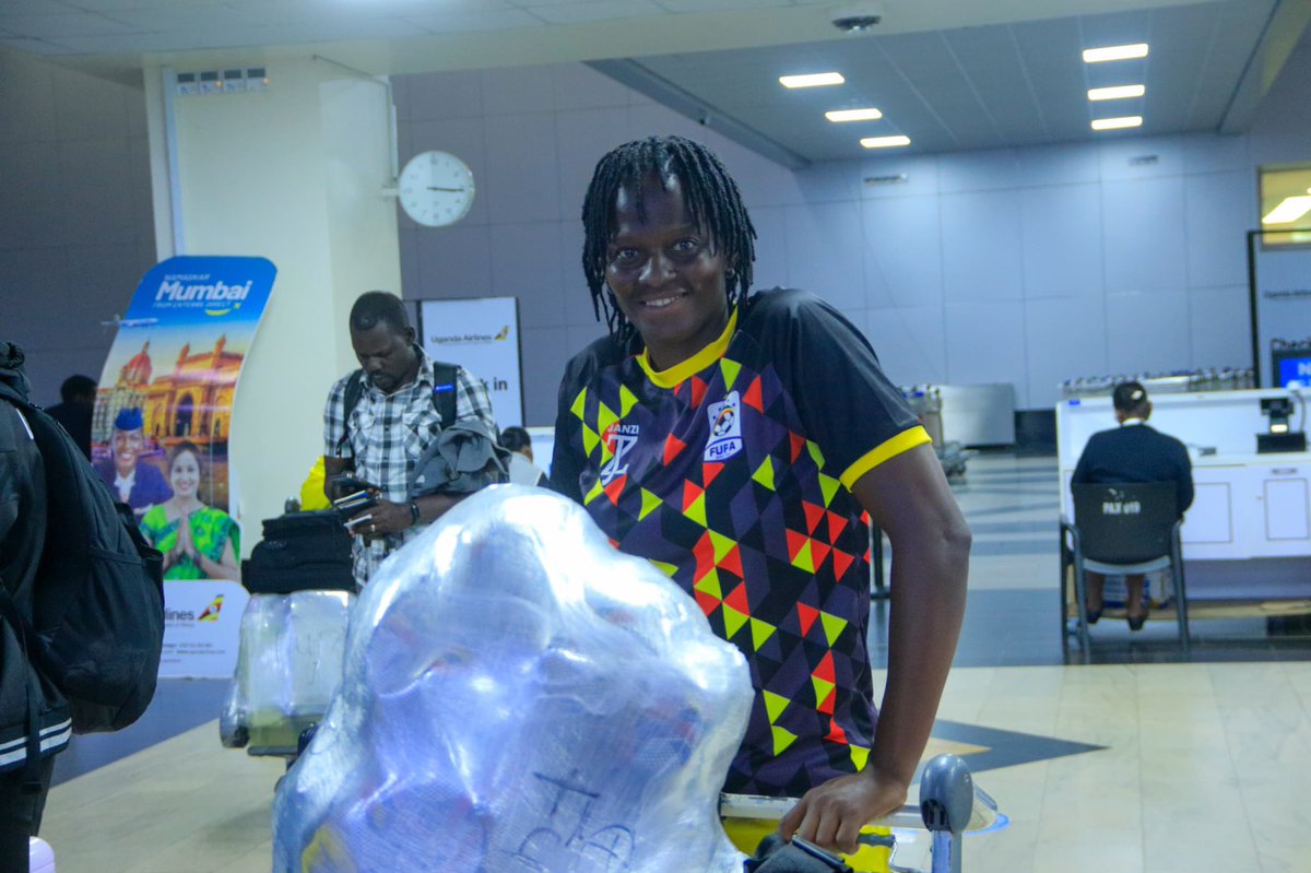 CrestedCranes's tweet photo. ✈️ Next stop, Kinshasa, DR Congo 🇨🇩
#WomenFootballUG https://t.co/UrqnqLMGnM