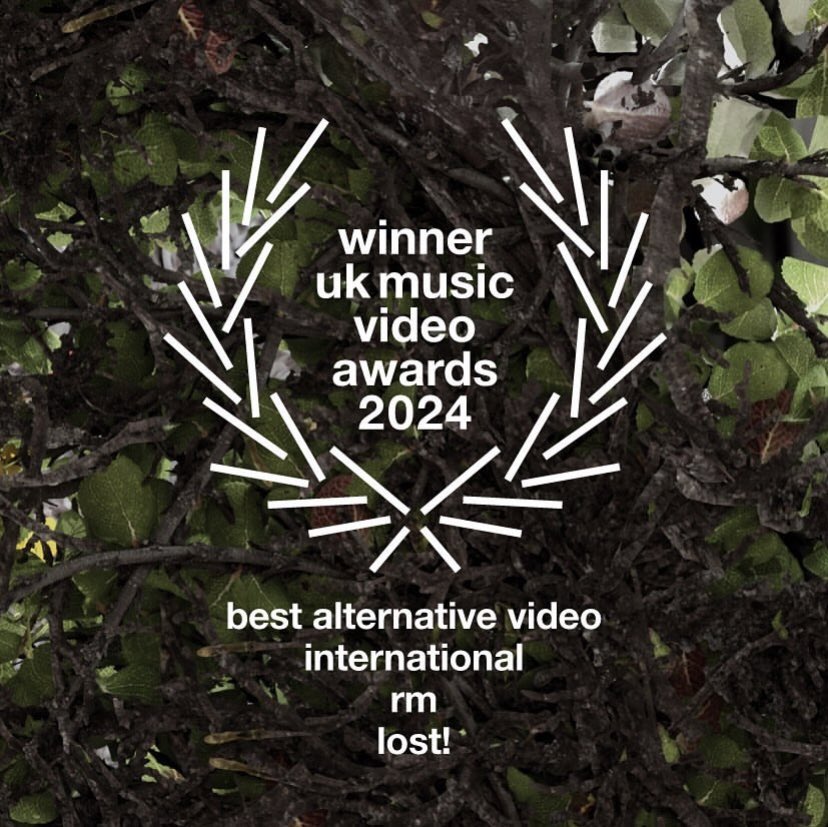 Congratulation to RM's "LOST!" for winning 2 categories at the 2024 UK Music Video Awards.

🏆 Best Alternative Video International
🏆 Best Production Design in a Video