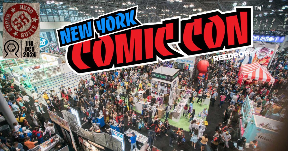 Get all the news from New York Comic Con about movies, TV, and comics from Marvel, DC, and more on Superhero Suite. #NYCC
retrozap.com/superhero-suit…