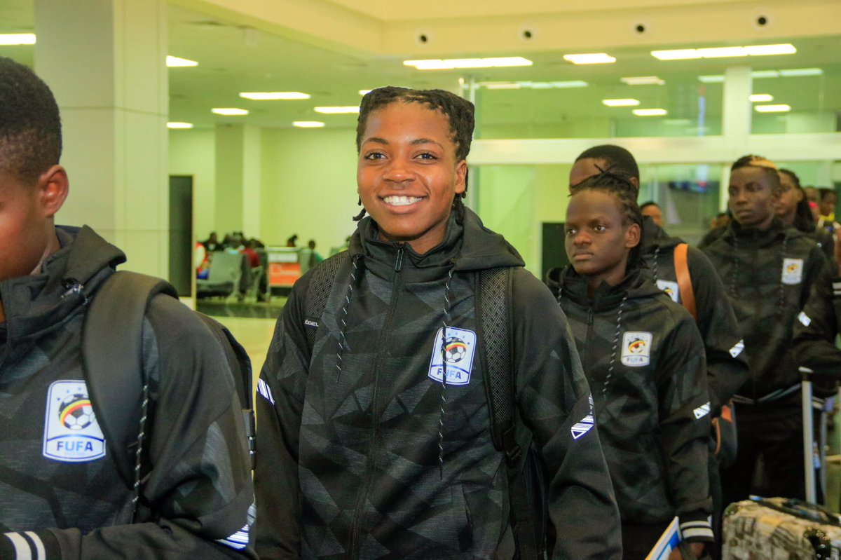 AhmedMarsha's tweet photo. SMILES: The mood at Entebbe international airport as the Uganda Women National team Crested Cranes leaves for DR Congo  ahead of two International matches  on 27th &amp; 30th October 2024 in Kinshasa..

#WomenFootballUG https://t.co/JvKIFccOIe