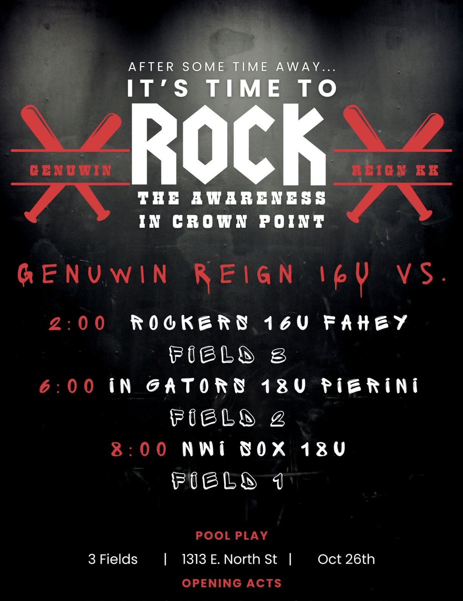 Last tournament of the fall! Come check us out!👑❤️ <a href="/GenuWinReign/">GenuWin Reign</a>