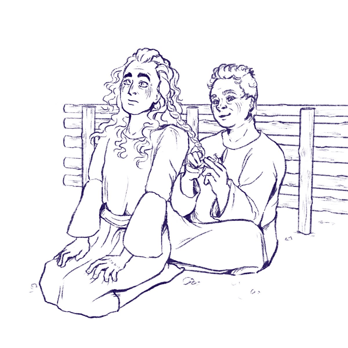 Posting an old cute doodle in the hope of comforting some hearts 🖤🤍
Manifesting at least the fall and 1943 part 3 in the finale 🕯️🕯️🕯️🕯️
#GoodOmens