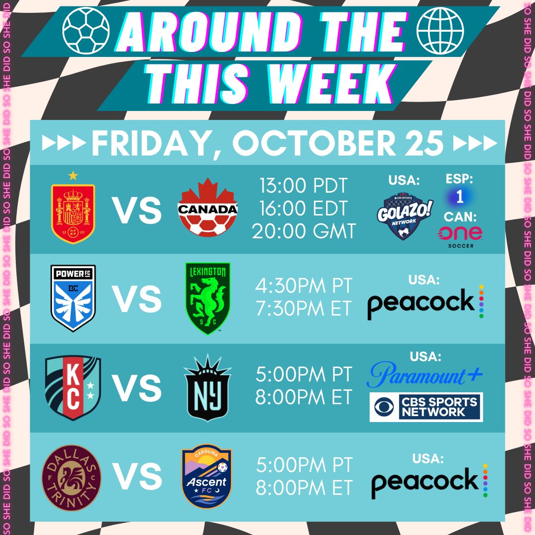SoShxDid's tweet photo. 🙃 The day promises games galore w/ @COSAFAMEDIA Women's 'ship, @WEURO2025 qualifiers, int'l friendlies, @uslsuperleague, the final of the @LigaMXFemenil &amp; @nwsl Summer Cup!

🏳️‍🌈🏳️‍⚧️🇳🇦🇸🇨🇿🇦🇸🇿🇸🇰🏴󠁧󠁢󠁷󠁬󠁳󠁿🇪🇨🇨🇱🇩🇰🇮🇹🇲🇹🇱🇺🏴󠁧󠁢󠁳󠁣󠁴󠁿🇭🇷🇬🇧🇭🇺🇸🇪🇨🇭🇦🇺🏴󠁧󠁢󠁥󠁮󠁧󠁿🇩🇪🇫🇷🇯🇲🇪🇸🇨🇦🇺🇸🍉✊🏽♥️🇱🇧

#woso https://t.co/nczEYGAWkQ