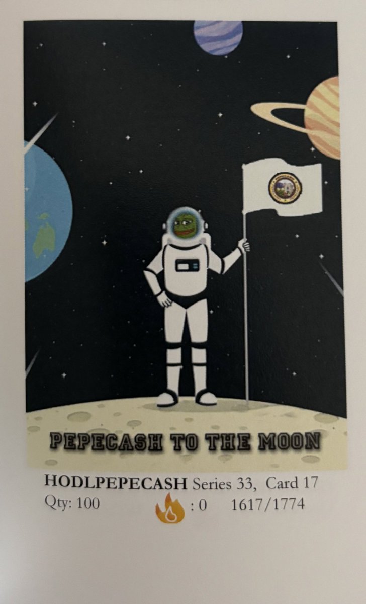 One OG #Rarepepe a day #hodlpepecash 🐸 #NFT #Bitcoin