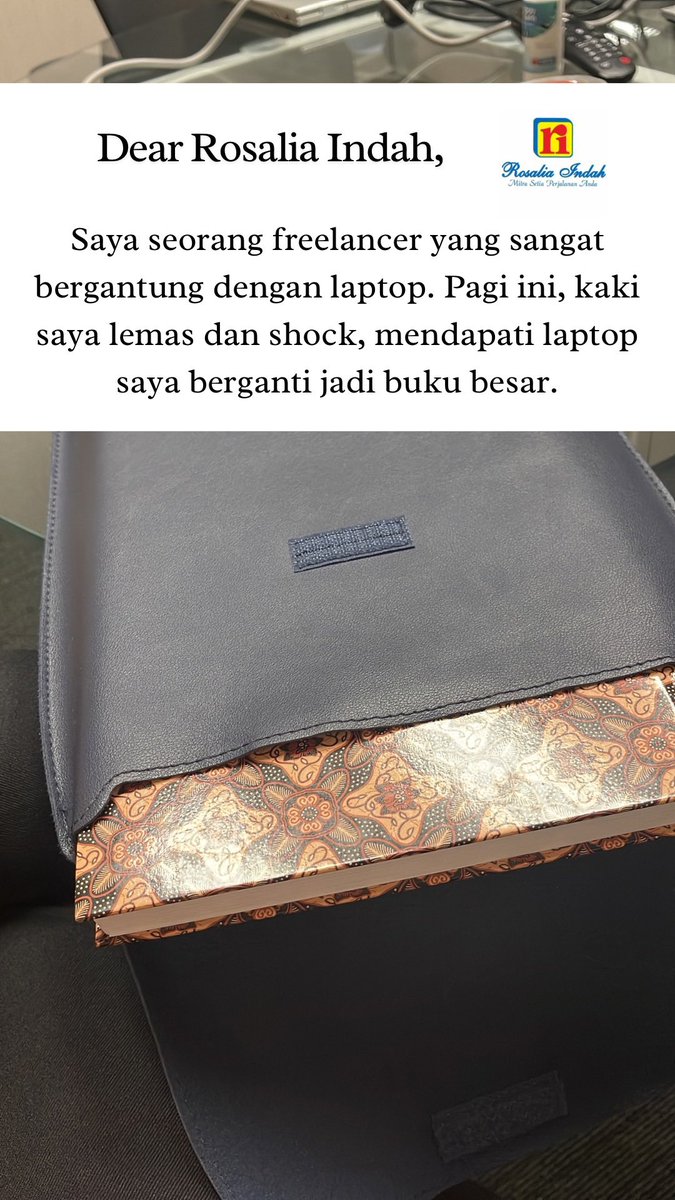 KEJADIAN LAGI LAPTOP HILANG DI ROSALIA INDAH! DIRUTE YANG SAMA DENGAN KEJADIAN 2023!
<a href="/Rosalia_Ind/">Rosalia Indah Official</a> 

Kaki saya lemas dan shock, mendapati laptop saya berganti jadi buku besar.

- utas -

#rosaliaindah #laptophilangdibus #rosin
