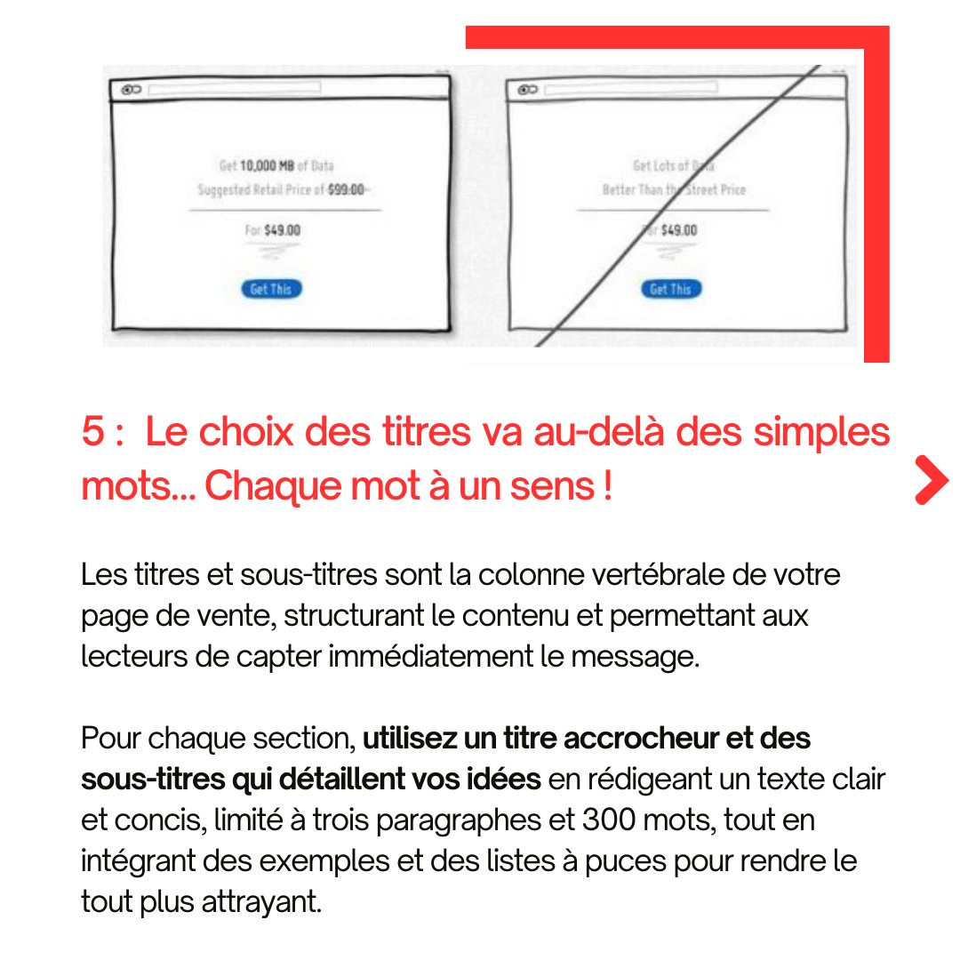 conseilsmkg's tweet image. 📈 Vous voulez booster la conversion de vos landing pages ? Voici quelques astuces essentielles !

1⃣Gardez un message clair et précis ✍️ : Votre visiteur doit comprendre en 3 secondes ce que vous proposez. Allez droit au but !

2⃣Ajoutez des témoignages ⭐️ : Rien de plus…