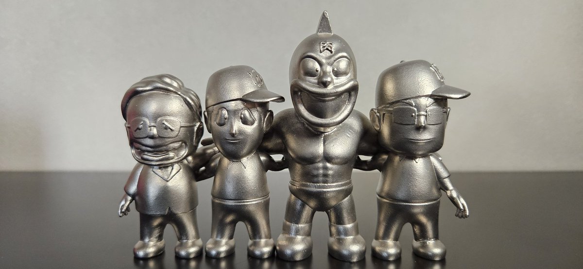 今日はこれが届いた❗️ #キャステム さんよりキン肉マン、友情メタル