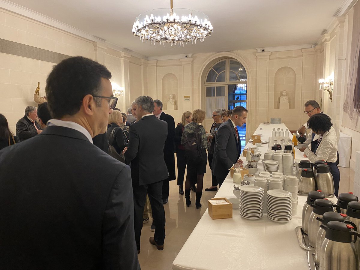 JoergLab's tweet image. Gathering in the French senate to discuss the great potential of extracellular RNA. It’d be most interested to use it to find RNA transporters for organ-specific delivery in RNA medicine. Big thanks to Amy Buck and others for organizing this.
