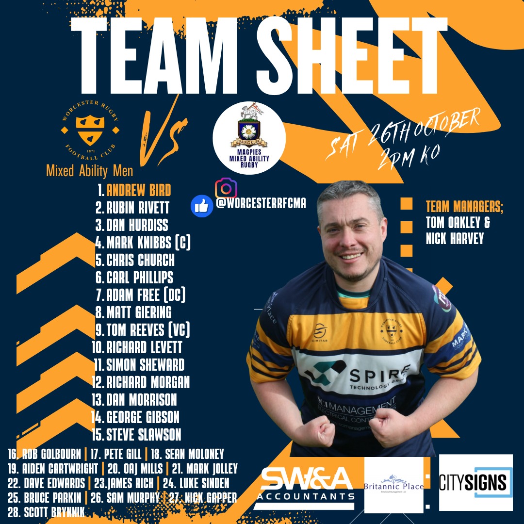Worcester RFC Mixed Ability tweet media
