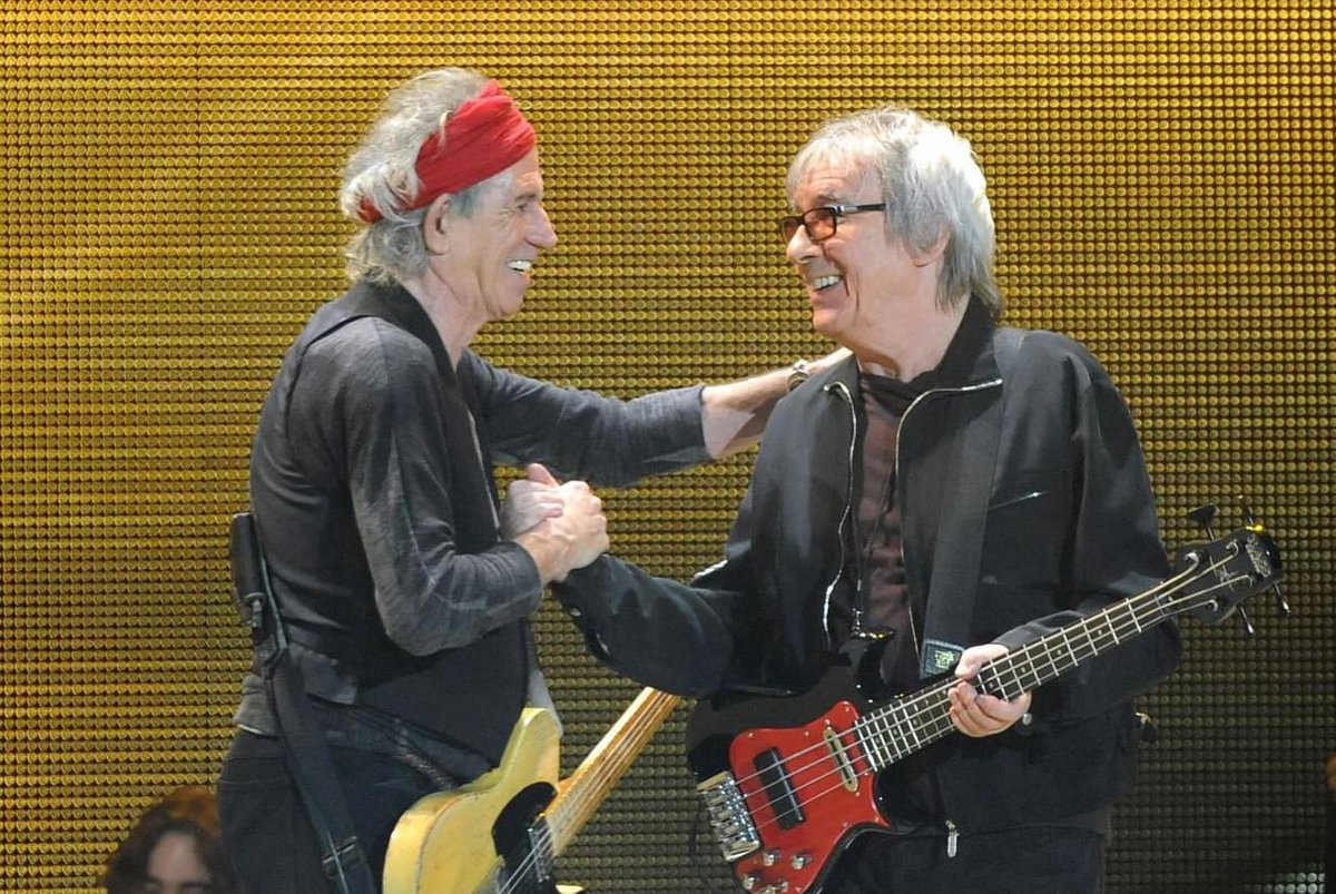 officialKeef's tweet photo. Here comes another one!
Happy Birthday, Bill  
One love, Keith.
.
@bill_wyman https://t.co/EvpkvYUTWk