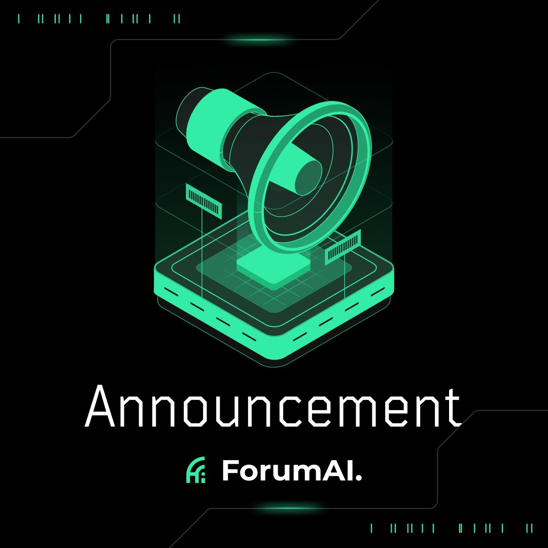 🌟 Important Update 🌟

After months of development, we’ve seen that decentralized AI has incredible potential but hasn’t yet reached its full impact. Many solutions are out there, but few are truly accessible in everyday life.

That’s why we’re launching ForumAI 2.0 - to deliver
