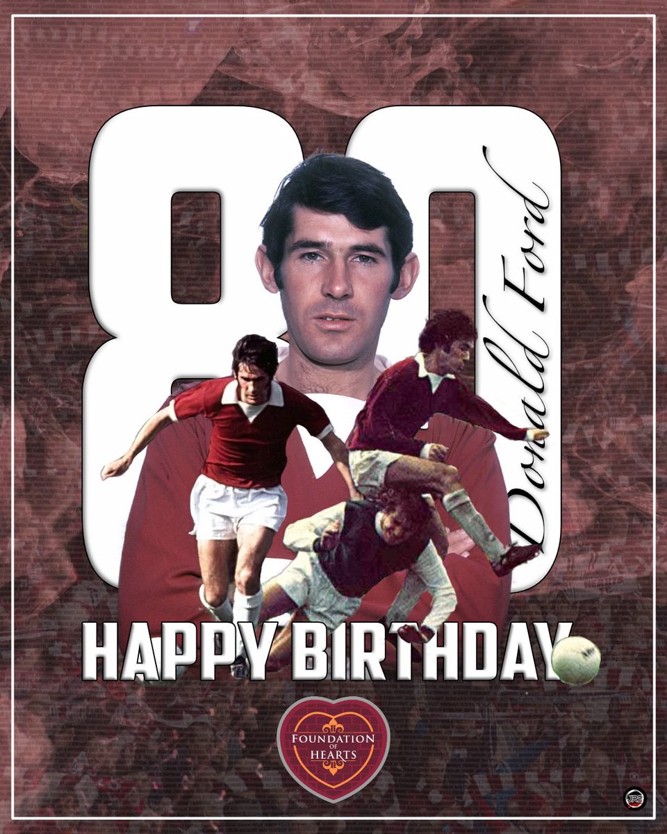 Happy 80th birthday to the great Donald Ford, founder member of FoH and a true club legend. 

Many happy returns, Donald