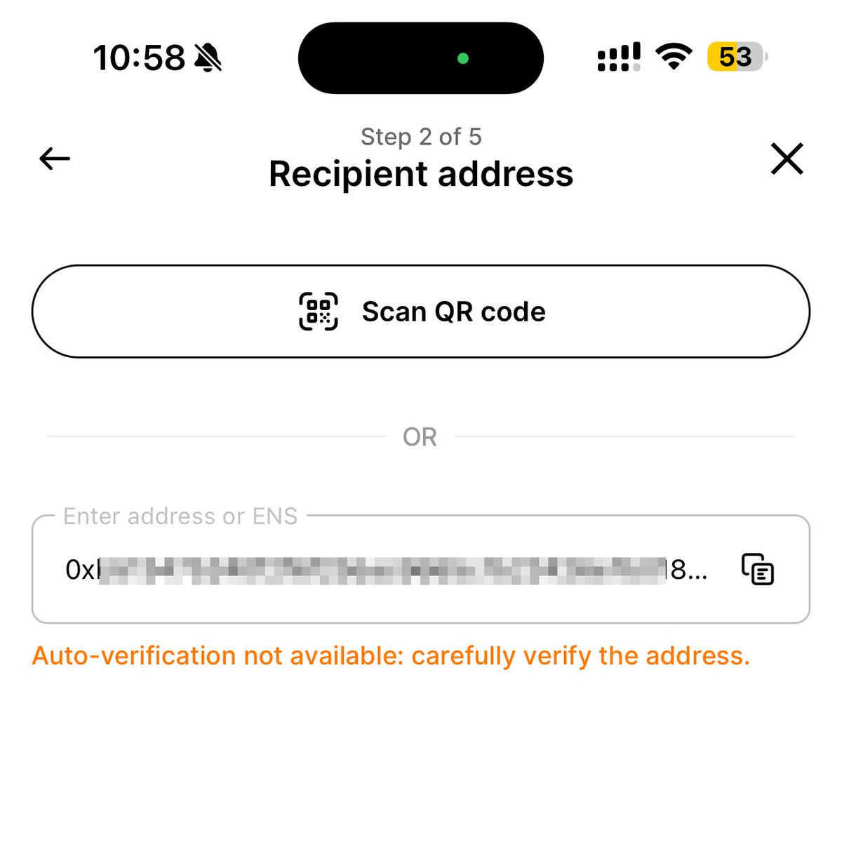 Dear Ledger,

As a hardware wallet, your one job — literally the only important thing — is to securely transfer funds in and out. And when transferring funds, especially in crypto, the only critical detail is ensuring the destination is correct. You know, because we’re dealing