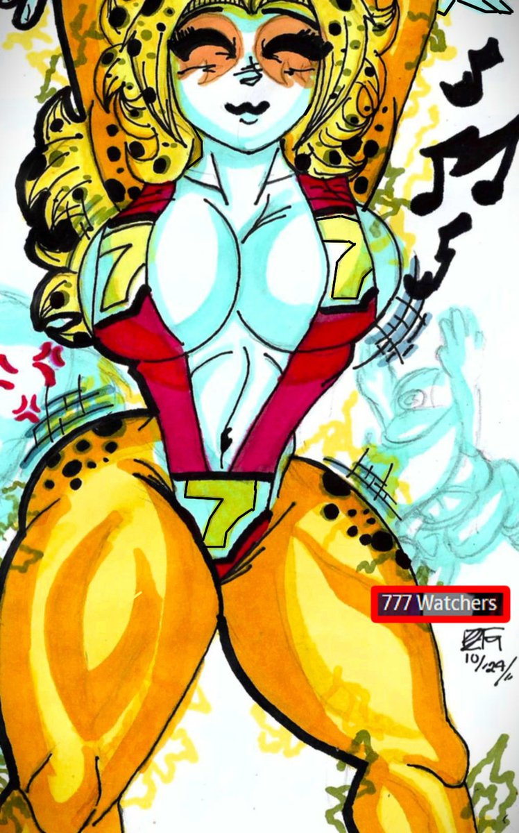 Pajarraco1610's tweet photo. #fanart #CurvyGirl #sexy #thundercats #cheetara #fancharacter #fanversion #bikinistyle #lucky7 #Dancing #hips #bellydancing #catgirl

Imagen Publicada en DA: https://t.co/qc6qRVCVlE

Dibujo agradeciendo los 777 Watchers en DeviantArt. Vean bailar a la Thundermichi... https://t.co/EON2qd5at0