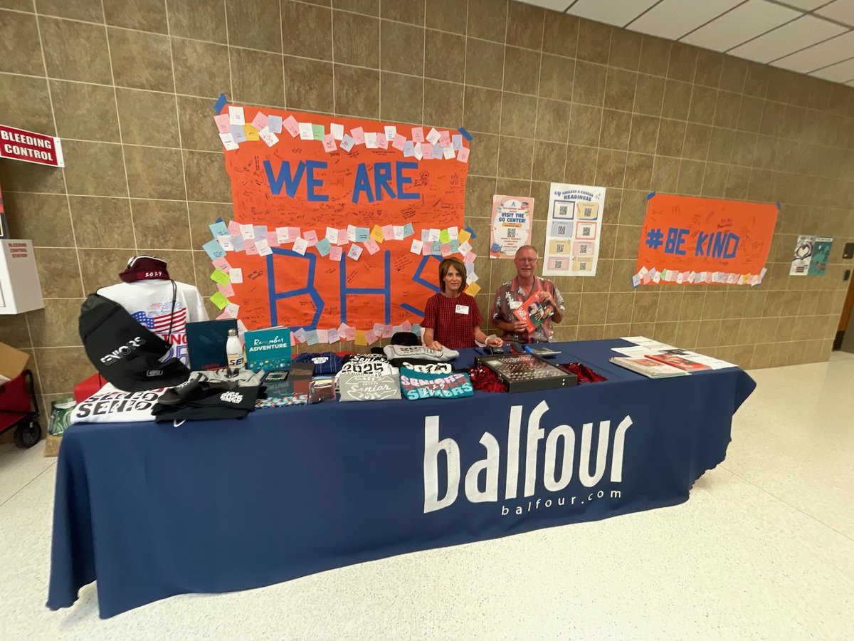 Shout out to Burleson High School students <a href="/BHSElks/">Burleson High School</a> !! Our Balfour reps had a great time visiting your school today.  If you missed us...we will be back tomorrow, Friday October 25th.  Come see us during   lunch for help with ordering senior items. See you there!