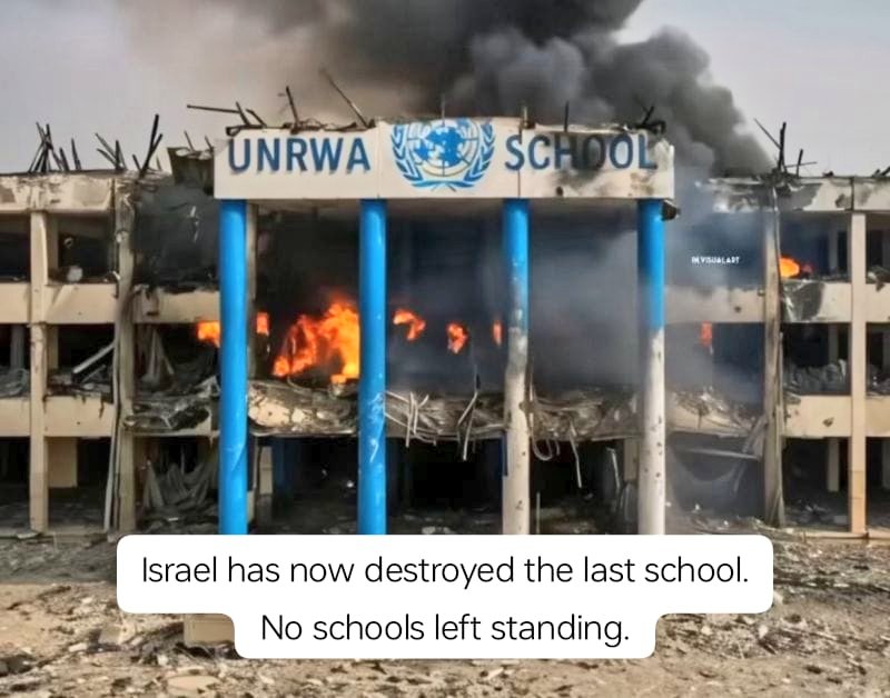 Every School In Gaza Has Been Destroyed